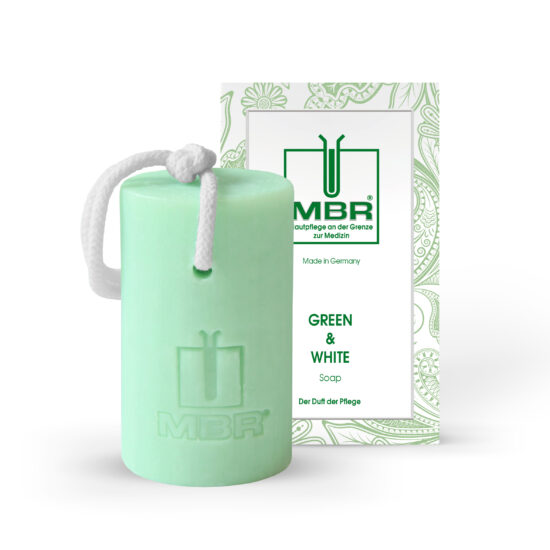 Green & White Soap